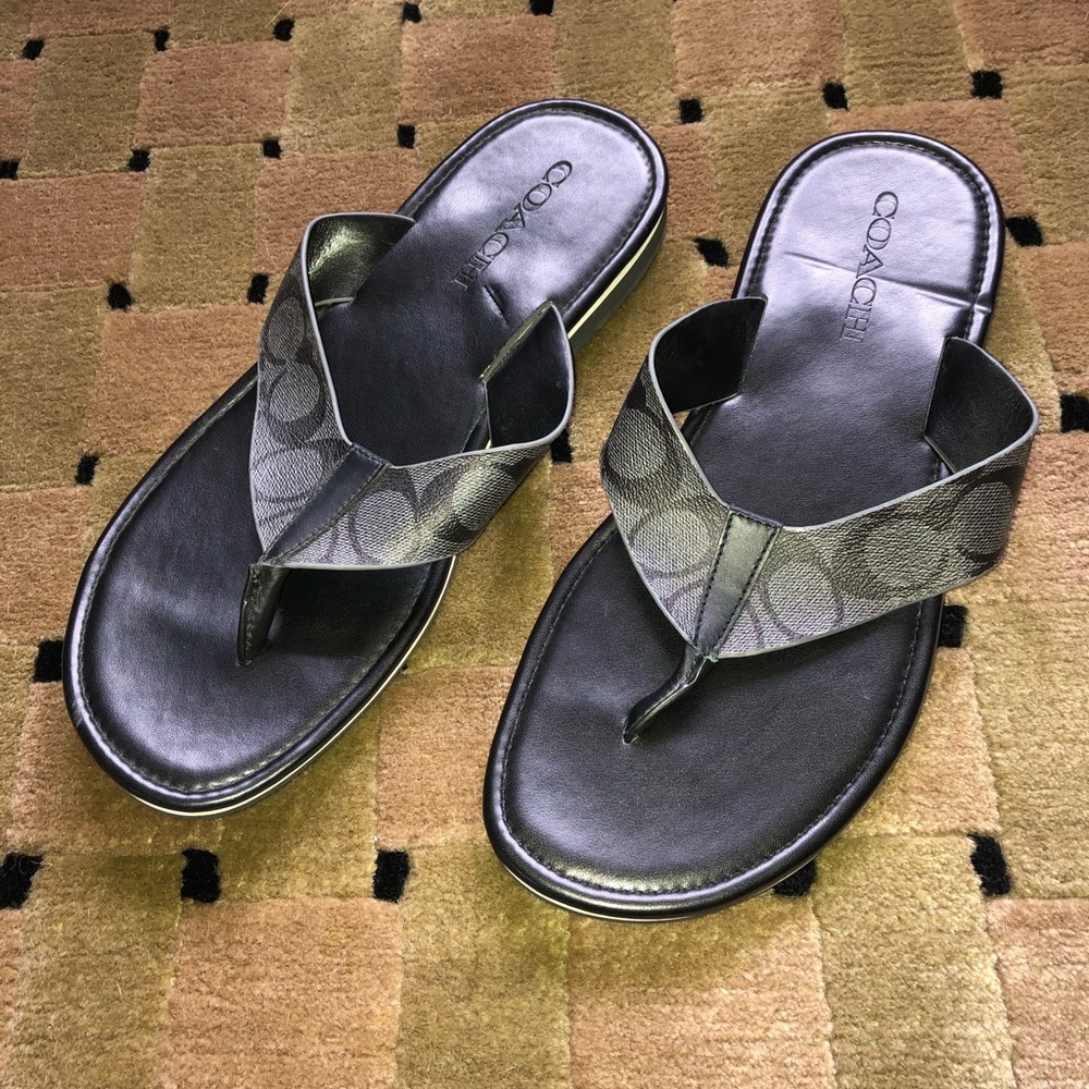 ⚡️ Coach flip flops ⚡️